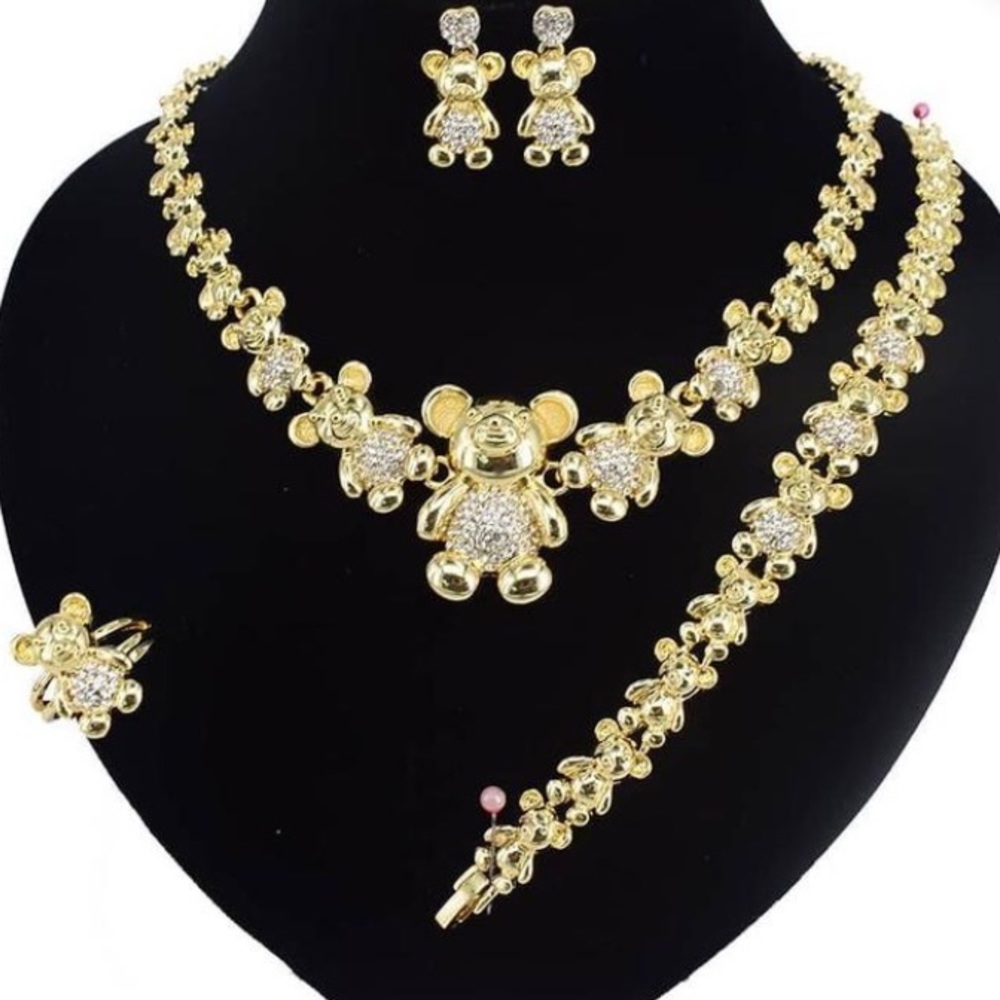 18kt gold filled set-will not tarnish